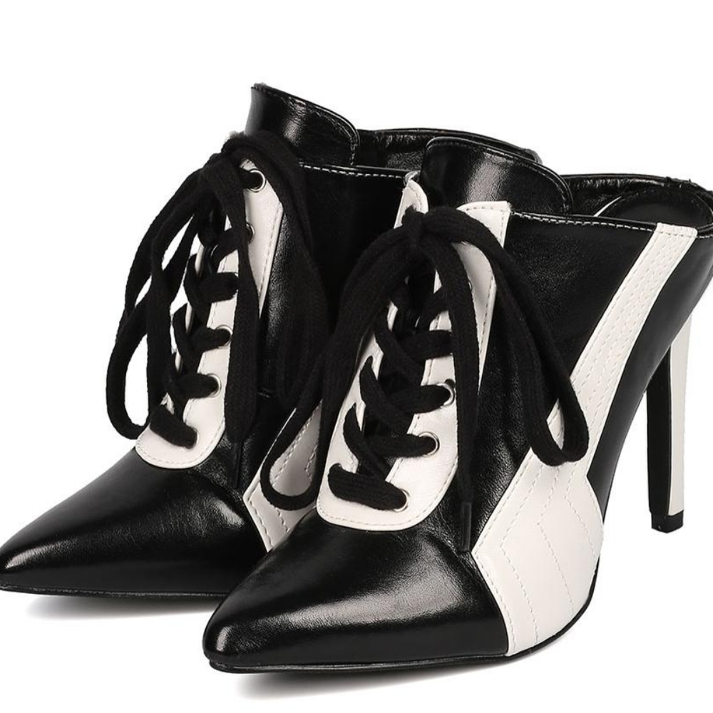 Black and White Heels